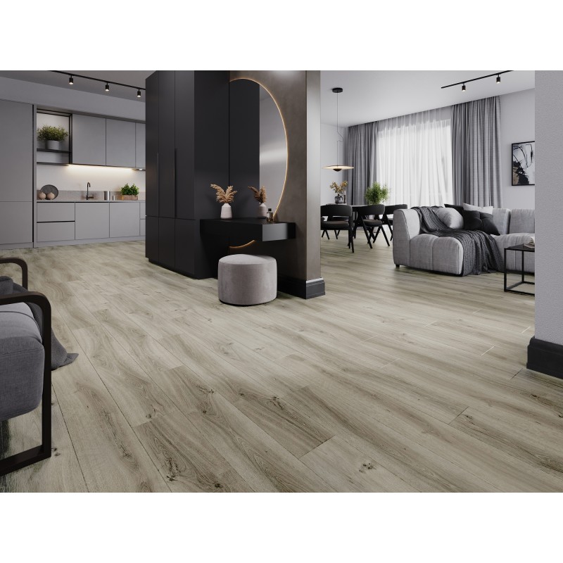 Mexen Richmond vinilinės plokštės 1240 x 182 mm SPC 6,5 mm, IXPE pagrindas 1,5 mm, 4 V-Fuga, Ąžuolas