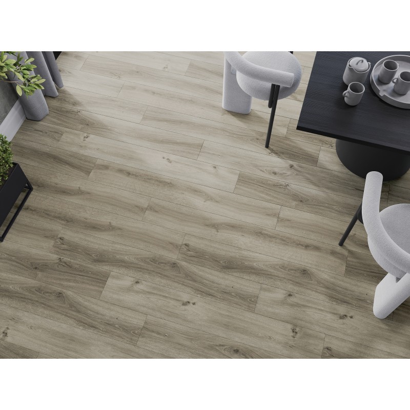 Mexen Richmond vinilinės plokštės 1240 x 182 mm SPC 6,5 mm, IXPE pagrindas 1,5 mm, 4 V-Fuga, Ąžuolas