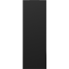 Mexen Flat VR20S skydinis šildytuvas 1600 x 600 mm, apatinis centrinis prijungimas, 1191 W, juodas - W6VR20S-160-060-70