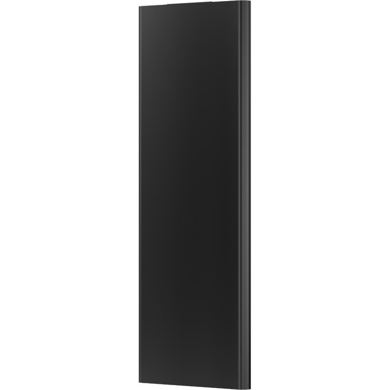 Mexen VR20S Flat plokščias radiatorius 1600 x 600 mm, apatinis centrinis prijungimas, 1191 W, juodas - W6-160-060-70