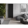 Mexen Flat VR20S skydinis šildytuvas 1600 x 600 mm, apatinis centrinis prijungimas, 1191 W, juodas - W6VR20S-160-060-70