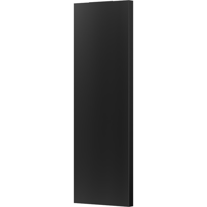 Mexen VS20S Plokščias plokštelinis radiatorius 2200 x 300 mm, apatinis centrinis prijungimas, 760 W, juodas - W6-220-030-70