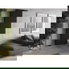 Mexen Flat VS20S plokštelinė radiatorius 1600 x 500 mm, apatinis centrinis pajungimas, 993 W, juodas - W6VS20S-160-050-70