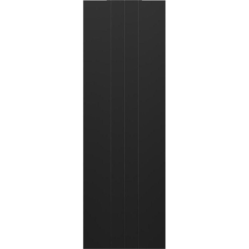 Mexen VS20SL Line plokštuminis radiatorius 1600 x 300 mm, apatinis centrinis prijungimas, 596 W, juodas - W6-160-030-70