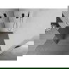 Mexen Kioto Walk-in dušo sienelė 140 x 200 cm, veidrodis 8 mm, gun gray šlifuota - 800-140-101-66-50