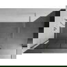 Mexen Kioto Walk-in dušo siena 100 x 200 cm, juodas raštas 8 mm, šlifuotas nikelis - 800-100-101-97-77