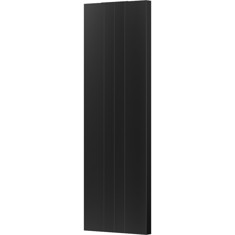 Mexen Line VS20SL šildymo radiatorius 2000 x 500 mm, apatinis centrinis prijungimas, 1181 W, juodas - W6VS20SL-200-050-70