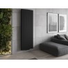 Mexen VS20SL Linijinis plokštinis radiatorius 1800 x 600 mm, vidurinis apatinis prijungimas, 1308 W, juodas - W6-180-060-70