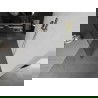 Mexen Kioto laisvai pastatoma dušo siena 130 x 200 cm, skaidrus 8 mm, šlifuotas auksas - 800-130-002-55-00