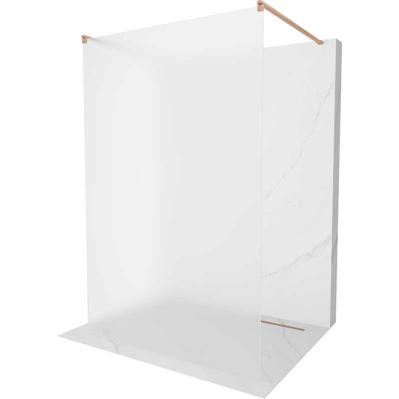 Mexen Kioto voni prausykla laisvai stovinti 100 x 200 cm, grūdintas 8 mm, šlifuota varis - 800-100-002-65-30