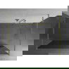 Mexen Kioto laisvosios dušo sienelės 110 x 200 cm, veidrodis 8 mm, šlifuota auksinė - 800-110-002-55-50