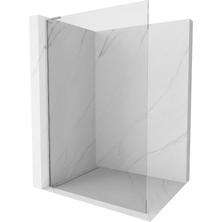 Mexen Kioto L Įėjimo į dušą siena Walk-in 60 x 200 cm, skaidrus, chromas - 800-060-103-01-00