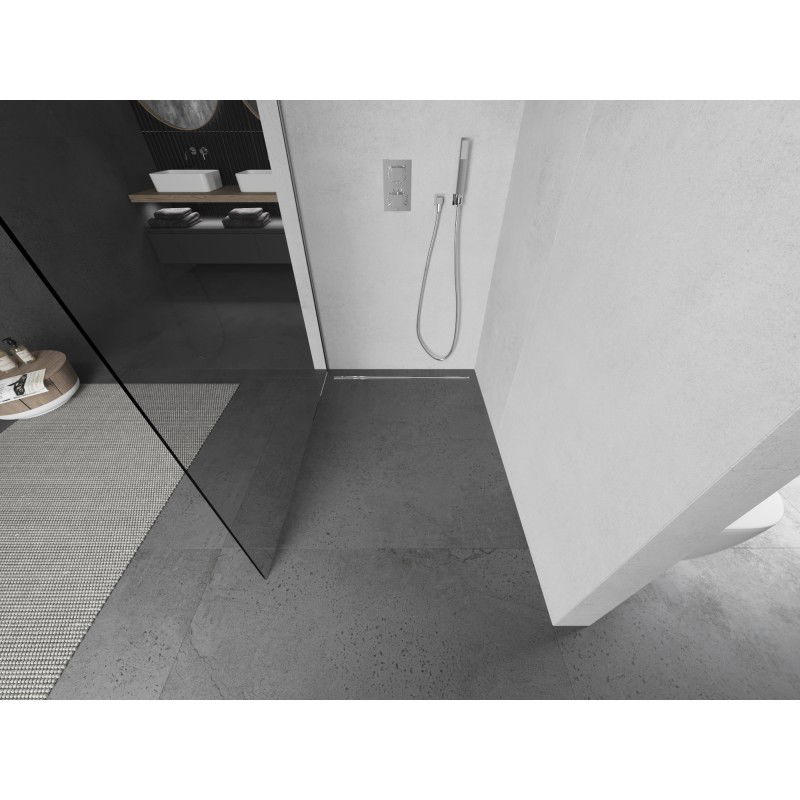 Mexen Kioto L dušo sienelė Walk-in 70 x 200 cm, skaidri, chromas - 800-070-103-01-00