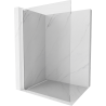 Mexen Kioto L dušo siena Walk-in 60 x 200 cm, permatomas, baltas - 800-060-103-20-00