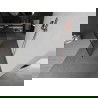 Mexen Kioto laisvai pastatoma dušo siena 110 x 200 cm, juodas raštas 8 mm, šlifuotas varis - 800-110-002-65-77