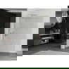 Mexen Kioto L dušo sienelė Walk-in 85 x 200 cm, skaidri, auksinė - 800-085-103-50-00
