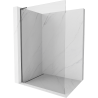 Mexen Kioto L Walk-in dušo sienelė 70 x 200 cm, permatoma, gun gray šlifuota - 800-070-103-66-00