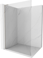 Mexen Kioto L Walk-in dušo sienelė 80 x 200 cm, skaidri, šlifuoto nikelio - 800-080-103-97-00