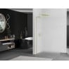 Mexen Kioto L dušo siena Walk-in 90 x 200 cm, matinė, aukso šepetys - 800-090-103-55-30