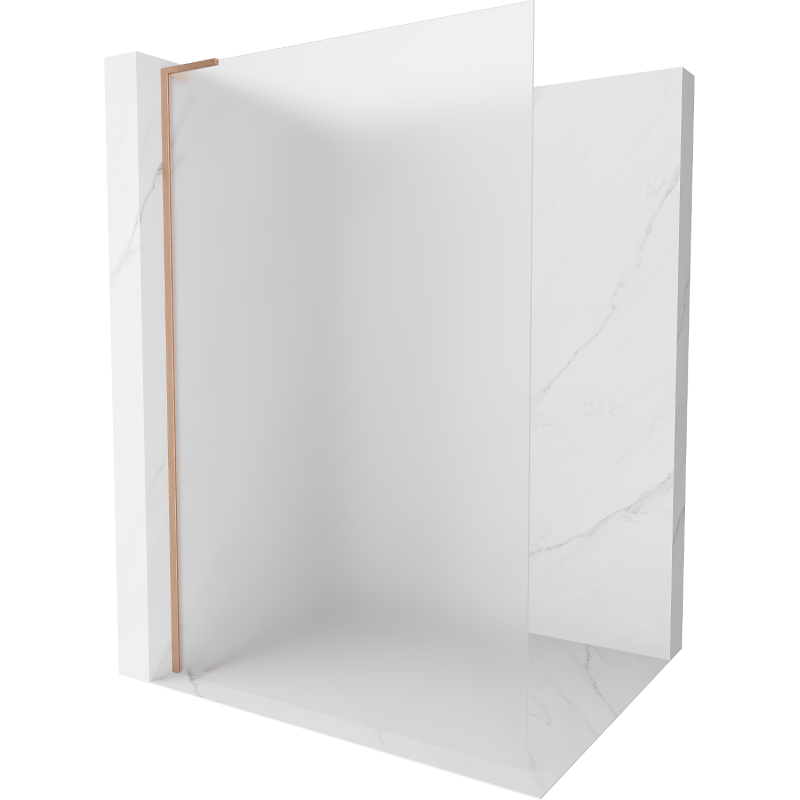 Mexen Kioto L vaik�čiojuša dušo siena 80 x 200 cm, matinė, plienu šlifuota - 800-080-103-65-30