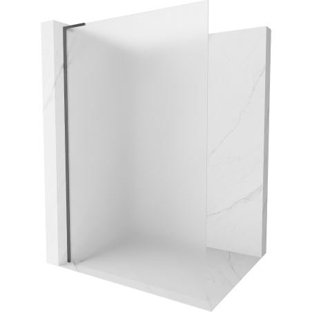 Mexen Kioto L dušo siena Walk-in 70 x 200 cm, matinė, šlifuota ginklų pilka - 800-070-103-66-30
