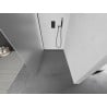 Mexen Kioto L Walk-in dušo siena 100 x 200 cm, matinis, juodas - 800-100-103-70-30