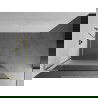 Mexen Kioto L Walk-in dušo sienelė 100 x 200 cm, skaidri/frosted, auksinė šlifuota - 800-100-103-55-35