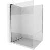Mexen Kioto L Dušo Siena Walk-in 70 x 200 cm, permatoma/matinė, juoda - 800-070-103-70-35