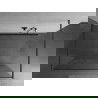 Mexen Kioto laisva dušo siena 140 x 200 cm, balta danga 8 mm, ginklų pilka šlifuota - 800-140-002-66-85