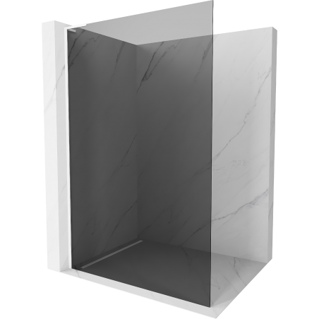 Mexen Kioto L dušo siena Walk-in 80 x 200 cm, grafitas, balta - 800-080-103-20-40