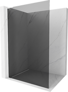 Mexen Kioto L dušo pertvara Walk-in 100 x 200 cm, grafitas, baltas - 800-100-103-20-40