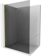 Mexen Kioto L Walk-in dušo siena 70 x 200 cm, grafitas, auksas - 800-070-103-50-40