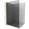 Mexen Kioto L dušo pertvara Walk-in 90 x 200 cm, grafitas, šlifuotas auksas - 800-090-103-55-40