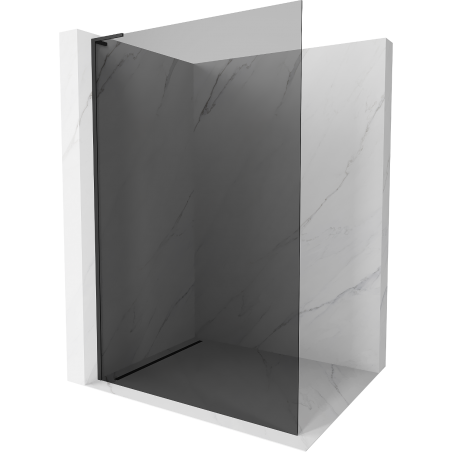 Mexen Kioto L dušo siena Walk-in 100 x 200 cm, grafito, juoda - 800-100-103-70-40