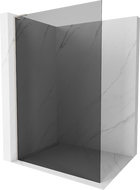 Mexen Kioto L dušo siena Walk-in 100 x 200 cm, grafitas, šlifuotas nikelis - 800-100-103-97-40