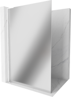 Mexen Kioto L prausimosi siena Walk-in 70 x 200 cm, veidrodis, balta - 800-070-103-20-50
