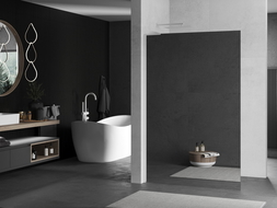 Mexen Kioto L vonios kambario pertvara Walk-in 120 x 200 cm, veidrodis, balta - 800-120-103-20-50