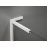 Mexen Kioto L vonios kambario pertvara Walk-in 120 x 200 cm, veidrodis, balta - 800-120-103-20-50