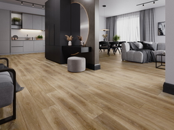 Mexen San Marcos vinilinės plokštės 1240 x 182 mm SPC 6,5 mm, IXPE pagrindas 1,5 mm, 4 V-fuga, ąžuolas