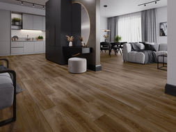 Mexen San Juan vinilinės plokštės 1240 x 182 mm SPC 6,5 mm, IXPE 1,5 mm pagrindas, 4 V-Fuga, Ąžuolas