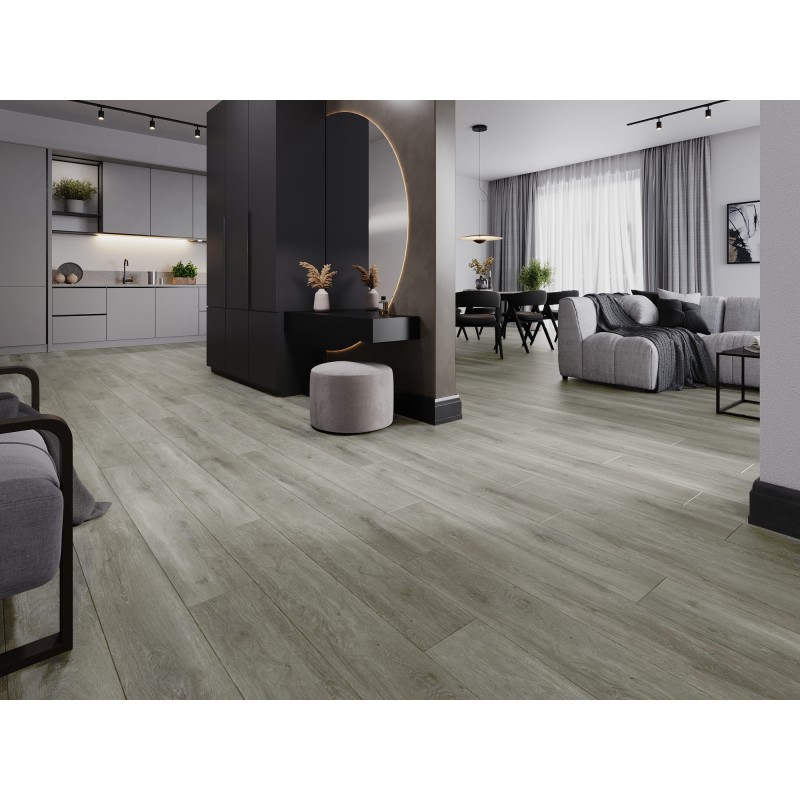 Mexen Riverdale vinilo plokštės 1240 x 182 mm SPC 6,5 mm, IXPE pagrindas 1,5 mm, 4 V-grioveliai, ąžuolas