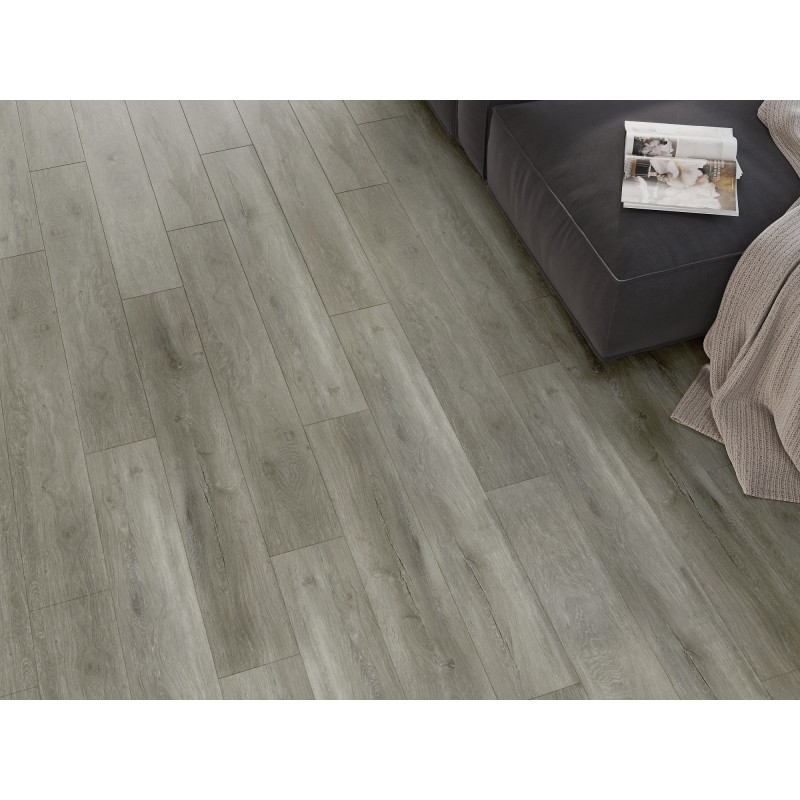 Mexen Riverdale vinilo plokštės 1240 x 182 mm SPC 6,5 mm, IXPE pagrindas 1,5 mm, 4 V-grioveliai, ąžuolas