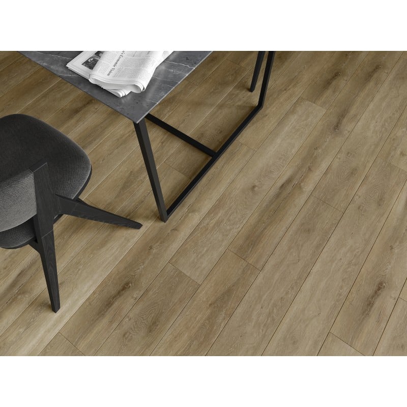 Mexen Clermont vinilinės plokštės 1240 x 182 mm SPC 6,5 mm, IXPE padas 1,5 mm, 4 V-Fuga, Ąžuolas