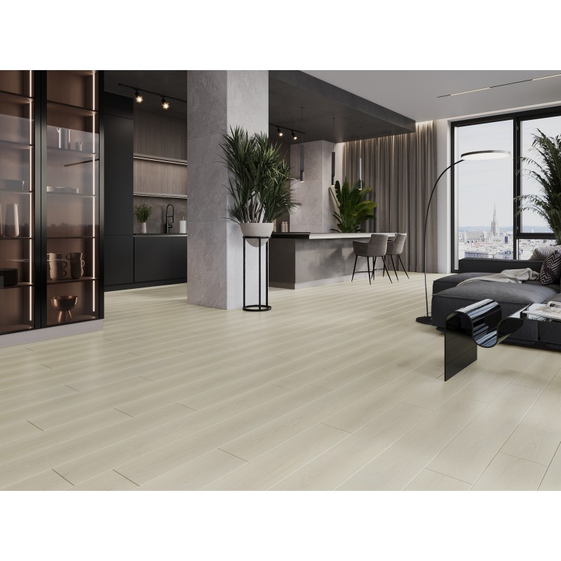 Mexen Concord vinilinės plokštės 1240 x 182 mm SPC 6,5 mm, IXPE 1,5 mm pagrindas, 4 V-fuga, Ąžuolas