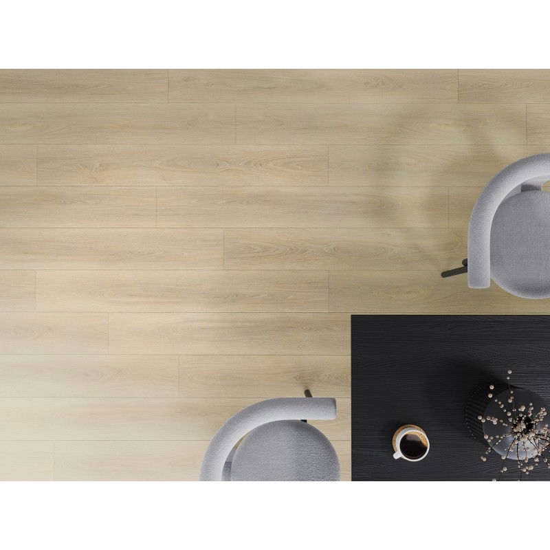 Mexen Kinston vinilinės plokštės 1240 x 182 mm SPC 6,5 mm, IXPE pagrindas 1,5 mm, 4 V-Fuga, Ąžuolas