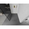 Mexen Kioto L Dušo sienelė Walk-in 70 x 200 cm, juodas raštas, auksinis - 800-070-103-50-70