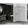 Mexen Kioto L Dušo sienelė Walk-in 70 x 200 cm, juodas raštas, auksinis - 800-070-103-50-70