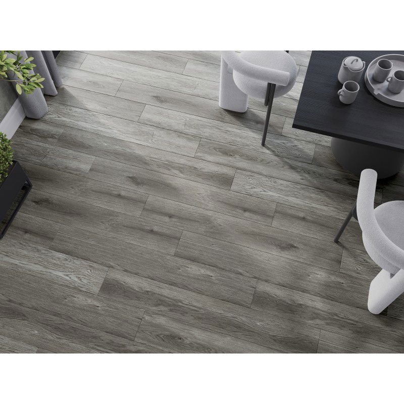 Mexen Claremont vinilinės plokštės 1240 x 182 mm SPC 6,5 mm, IXPE pagrindas 1,5 mm, 4 V-Fuga, Ąžuolas
