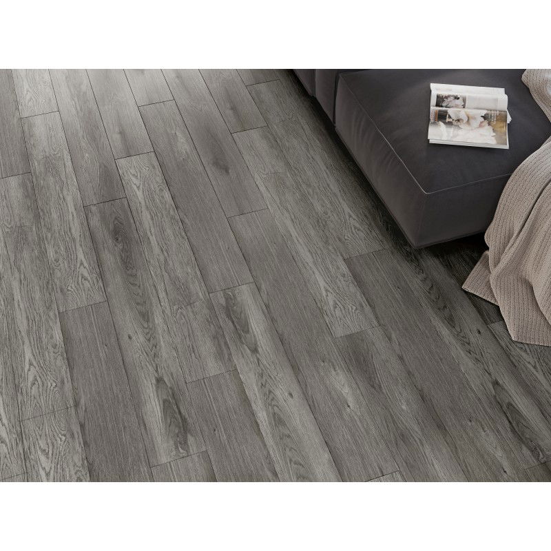 Mexen Claremont vinilinės plokštės 1240 x 182 mm SPC 6,5 mm, IXPE pagrindas 1,5 mm, 4 V-Fuga, Ąžuolas