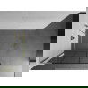 Mexen Kioto L stacionari dušo sienelė 100 x 200 cm, juodas raštas, auksinis šlifuotas - 800-100-103-55-77